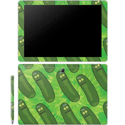 Adult Swim Rick and Morty Pickle Rick Pattern Galaxy Book 12in Skin